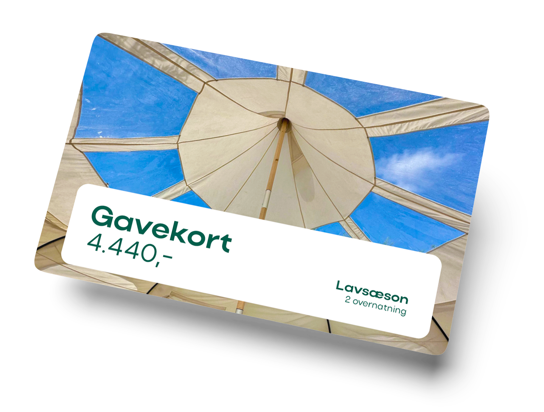 gavekort til glamping - 4440